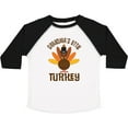 thumbnail image 3 of Inktastic Thanksgiving Grandma Little Turkey Boys or Girls Toddler T-Shirt, 3 of 5