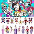 thumbnail image 2 of 24pcs 43CM The Amazing Digital Circus Plush Toy Anime Game Cute Cartoon Clown Soft Stuffed Doll Funny Birthday Christmas Gift DMH, 2 of 7