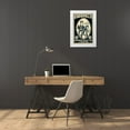 thumbnail image 3 of Phillumenart 13x18 White Modern Wood Framed Museum Art Print Titled - Eddie Pollo, 3 of 4