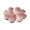 A, variant on Four-Compartment Clover Shaped Snack Tray Wheat Straw Material Divided Serving Dish for Kitchen Dining Table
