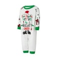 thumbnail image 3 of Nituyy Family Matching Christmas Pajama Sets Christmas tree Top Pants 2PCS Sleepwear Christmas PJs Bodysuits, 3 of 9