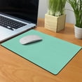 thumbnail image 4 of WIRESTER 13.77x10.23 in Rectangle Mouse Pad with Non-Slip Rubber Base for Computers, Laptop, Office & Home - Solid Mint Green, 4 of 5