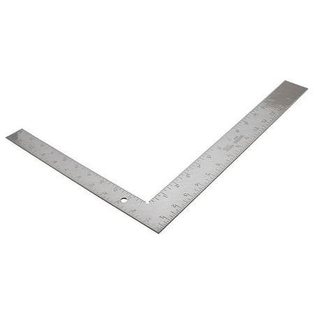 UPC: 0015812011106 | Empire Steel Tradesman s Square 16 x 24 1/8 Graduations Steel/Black 1110
