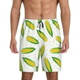thumbnail image 3 of Lsque Corns Mens Sleep Pajama Shorts,Short Pajama Pants, Cotton Ultra-Soft Knit-XX-Large, 3 of 9