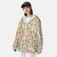 thumbnail image 3 of Balery Watercolor Wildflowers Sudadera ligera de manga larga con capucha y protección solar UPF 50+ para hombre y mujer, ideal para pesca y running-X-Large, 3 of 7