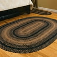 thumbnail image 2 of IHF Home Decor Ebony Black/Grey Area Rug, 2 of 4