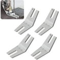 thumbnail image 1 of 4PCS Bulky Seam Jumper Hump Jumping Button Sewing Tool Button Clearance Plate Flush Plate Presser Foot Sewing Tool Compatible with Viking, Brother, Singer, Janome and Pfaff, 1 of 5
