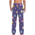 thumbnail image 2 of GZHJMY Elephant Pajama Pants for Men, Lounge Pants Lightweight Men Pajama Bottoms with Drawstring Pockets, Christmas New Year Birthday Gifts, Large, 2 of 6