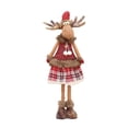 thumbnail image 3 of Figura de muñeco de alce navideño, estatua de Navidad, colección de adornos navideños novedosos, estatua de alce para fiesta, decoración del hogar de Estilo D 22x15x68cm Baoblaze Figura de muñeco de alce navideño, 3 of 8