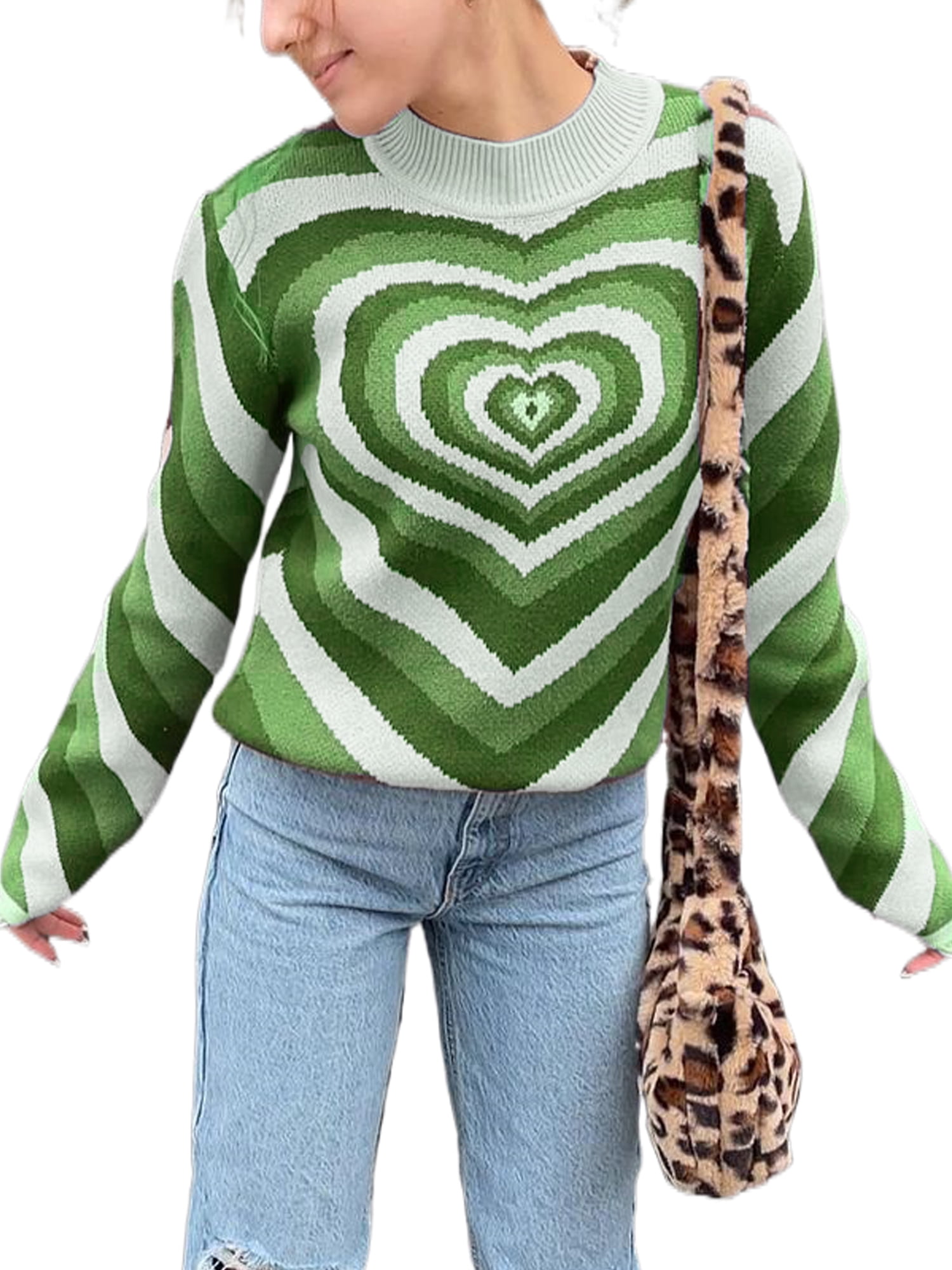 90s Crewneck  Love & Hearts Print  Vintage Patchwork Button Sweatshirt  Valentines Print  Pullover Sweatshirt  Made In USA