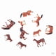 thumbnail image 1 of 60 X 1/87 HO de caballos realistas de animales, adornos para tartas de huevos de Pascua de cumpleaños de Navidad, 1 of 9