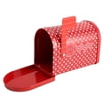 thumbnail image 4 of Metal Storage Tins, Smoother Surfaces Mailbox Shaped Storage Tins Multi Purpose Cute Pattern  For Gift Boxes, 4 of 8