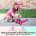 thumbnail image 6 of 3 Wheel Kick Scooter for Kids, Adjustable Height, Light  Wheels, Easy to Assemble, Safe &, 6 of 6