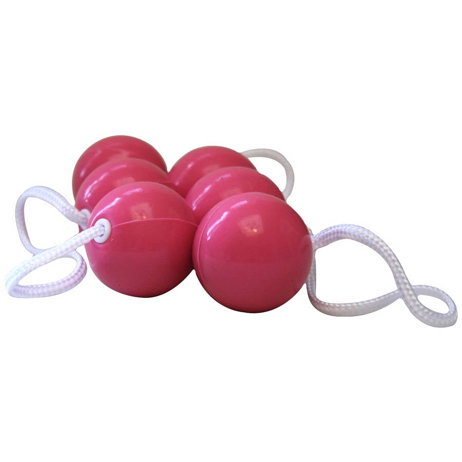 BolaBall Ladderball Ladder Golf Game Replacement Balls, Set of 3, Pink