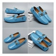 thumbnail image 3 of Cyiecw Men's Loafers Dress Casual Slip On Flats Shoes Soft Loafers for Women Lightweight Boat Shoes, 3 of 8