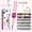 Pink, variant on 5 in 1 Hot Fixed Wand Bedazzler Kit, Rhinestones Setter Wand Tool with 5 Different Tip Sizes, DIY Bedazzler Kit with Rhinestones with Support Stand