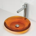 thumbnail image 6 of DecoLav Nadine Incandescense Plastic Circular Vessel Bathroom Sink, 6 of 8