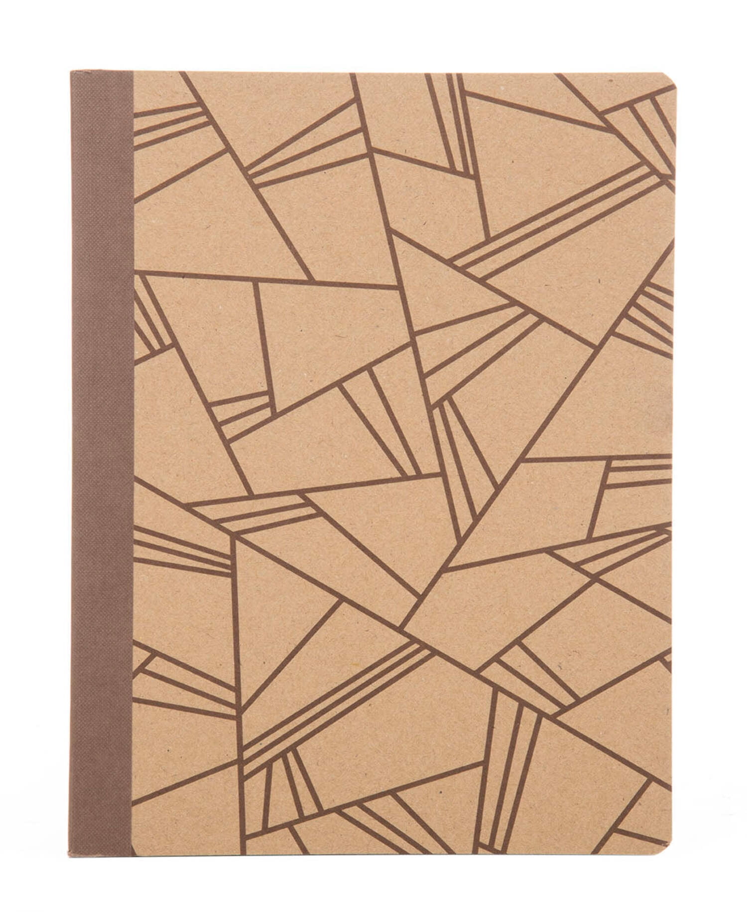 100% Recycled Kraft Composition Book (3 Pack) - Designs - 7.5in x 9.5in (07124)