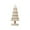 Large, variant on Christmas Tree Decor,Wooden Christmas Decorations,Christmas Tree with LED Lights Cones and Wooden for Desktop Holiday Home Party Table Gift,Medium