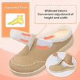 thumbnail image 6 of Barerun Adjustable House Shoes for Arthritis & Swollen Feet with Memory Foam & Rubber Sole, 6 of 8