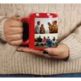 thumbnail image 2 of Printtoo PersonalizedPhotoCollage CoffeeMugLife Is Better With Friends Custom Picture Ceramic CupDishwasher & Microwave Safe- 11 Oz -Red, 2 of 6