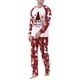 thumbnail image 3 of Pijamas navideños familiares Fiomva, conjuntos a juego para parejas, adultos y niños, ropa de dormir navideña, pijamas navideños., 3 of 7