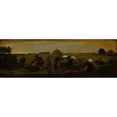 thumbnail image 3 of Winslow Homer 14x8 Black Modern Framed Museum Art Print Titled - The Gleaners (1867), 3 of 5