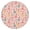 Princess Dress Ballet, variant on Princess Castle Pattern Round Fitted Tablecloth with Elastic Edge,Dining Table Cover Waterproof,Outdoor Round Tablecloth for Camping,Dining,Indoor and Outdoor