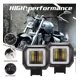 thumbnail image 4 of Par Faros Auxiliares Led Ojos De Ángel Niebla Led Moto Luces, 4 of 8