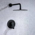 thumbnail image 3 of Rainlex One-Handle 1-Spray Matte Black Shower Faucet, 3 of 4