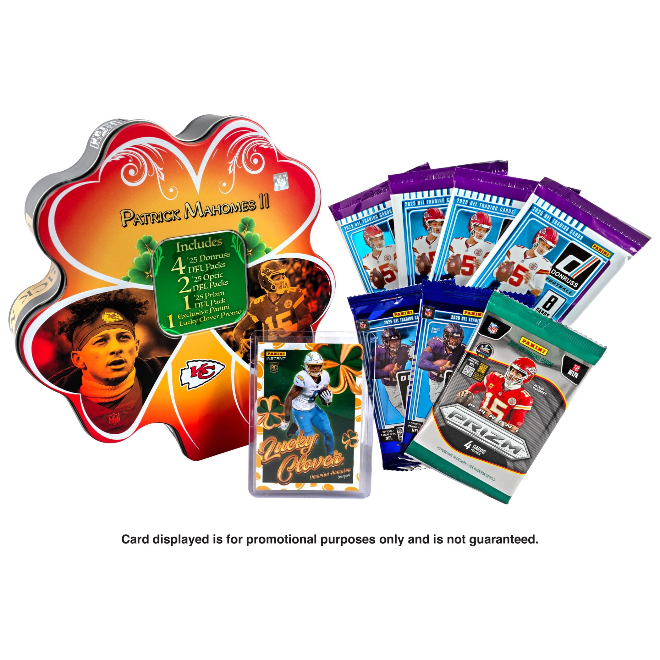 2026 Panini Football Trading Cards Shamrock Tin - Patrick Mahomes