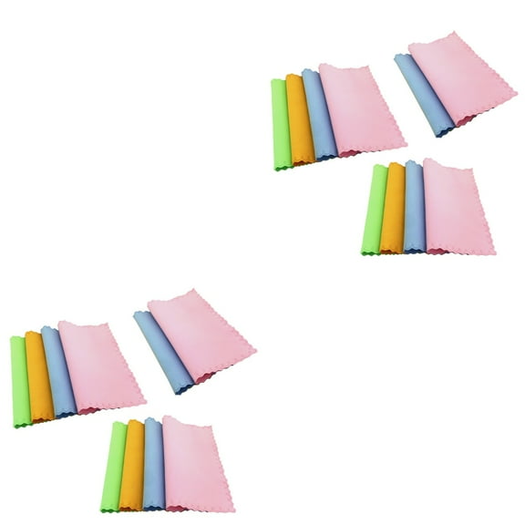 Glasses Cleaning Cloth 20 Pcs Streak Free Cloths for Screen Lens Customized