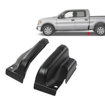 PIT66 Cab Corners Black Pair Fit for 2009-2014 Ford F150 Truck 4 Door RRP3149 RRP3150