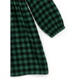 thumbnail image 3 of Wonder Nation Girls Long Sleeve Flannel Dress, Sizes 4-18 & Plus, 3 of 3