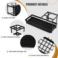 thumbnail image 4 of Soporte para cepillos de dientes Heagoale Carbon Steel Matte Black, 4 of 7