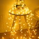 thumbnail image 4 of Decoración encantadora para hoteles, hogares, bodas y fiestas Luces de hadas con copos de nieve y cielo estrellado, 4 of 8