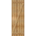 thumbnail image 5 of 26 7/8"W X 76"H Timbercraft Five 5 3/8" Boards Joined Board-N-Batten Shutters W/Z-Bar, Rough Sawn Western Red Cedar (Per Pair), 5 of 13