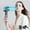 Gray, variant on High-Power Hair Dryer, Home Salon Hot Wind Comb, Low Radiation Ionic Hair Dryer with 3 Speeds 3 Temperatures, Fast Drying, Portable for Travel, Intelligent Temperature Control