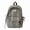 Black, variant on Bow Accent Backpack 16.14" Nylon Plaid Pattern Large Capacity for Travel Commute (Yellow)