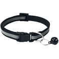thumbnail image 2 of Lot de 2 Collier pour Chat Empreinte et Réfléchissant avec Clochette Collier de Base pour Chien et Chat Boucle Ajustable Polyester Collier pour Chat Ou Ceintures de Sécurité, 2 of 3