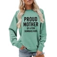 thumbnail image 2 of Proud Mother Of A Few Dumbass Kids Sweatshirts for Women Funny Mother's Day Joke Sweatshirt Pullover Tops, 2 of 5
