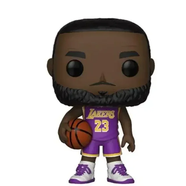 2025 Figura de acción Funko Michael Jordan 54# 56# Lebron James Curry Super Basketball Star 12 patrones PVC colección modelo muñeca juguetes