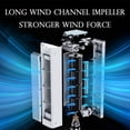 thumbnail image 6 of Portable Air Conditioners Portable Bladeless Mini Air Conditioner with Remote, Small and Compact Ultra Quiet Energy Efficient,White, 6 of 7