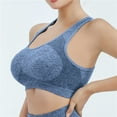 thumbnail image 2 of EHQJNJ Strapless Bra Women Sports Bra Outdoor Running Fitness Push up Wireless Bra Yoga Bra Womens Strapless Bras Comfortable, 2 of 5
