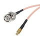 thumbnail image 4 of Cables Coaxiales Unique Bargains RG316 BNC Macho a MCX Macho con Adaptador Cable Coaxial RF de Baja Pérdida 0.5 Pies de Largo Color Naranja 1 Ud, 4 of 7