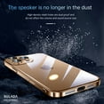 thumbnail image 6 of Allytechgroup iPhone 16 Pro Case with Camera Lens Protctor, Crystal Clear Back Cover Heavy Duty Shockproof Drop Proof Anti-Scratch Phone Case for Apple iPhone 16 Pro, Titaniumgold, 6 of 6