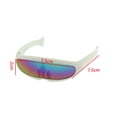 thumbnail image 2 of de Prueba con Personalidad para Mascotas, Multicolor Elegible - Reflexiones cromáticas, tal se describe Yinane Gafas de sol para perros, 2 of 8