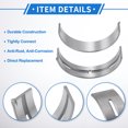 thumbnail image 4 of Juego de Cojinetes Principales Unique Bargains No.MD197907 para Mitsubishi Pajero 2000-2012 Cigüeñal Cojinete Principal Metal Tono Plateado 8 Pcs, 4 of 7