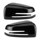 thumbnail image 1 of 2 piezas Tapa decorativa para espejo retrovisor lateral para Mercedes Benz A B C E CLS CLA GLA Negro brillante, 1 of 13