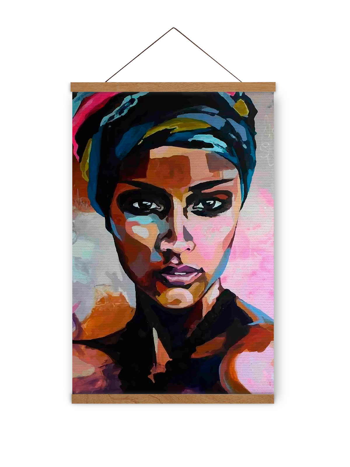 Awkward Styles Wooden poster Hanger Frame African Woman